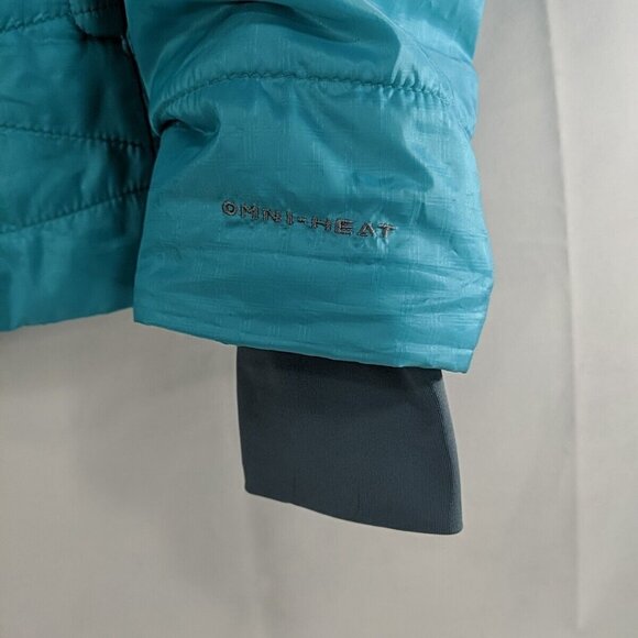 Columbia Morning Light Teal Blue Jacket Omni-Heat Women Large L Insulated XL5962 - Picture 3 of 15